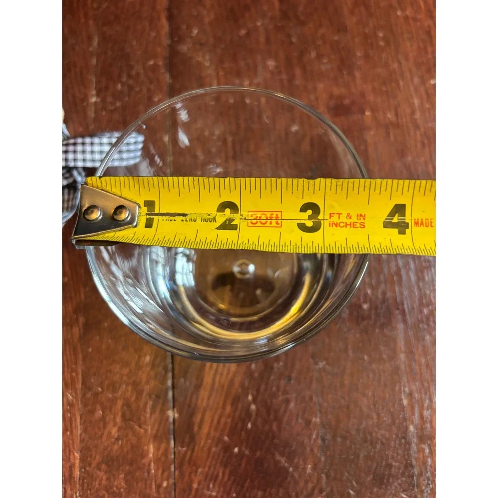 Circleware Controlled Bubble Whiskey Glass Clear Heavy Base Rocks Glass
